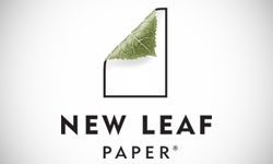 上海尚略logo設計公司分享：10個最佳的葉子logo設計-新葉紙張Logo