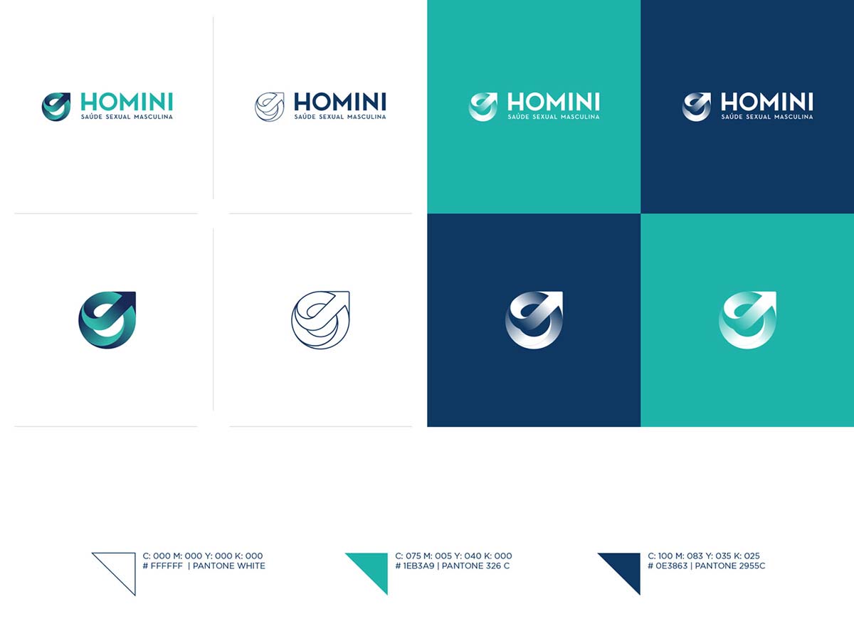  男性專科醫院標識logo設計-上海logo設計公司