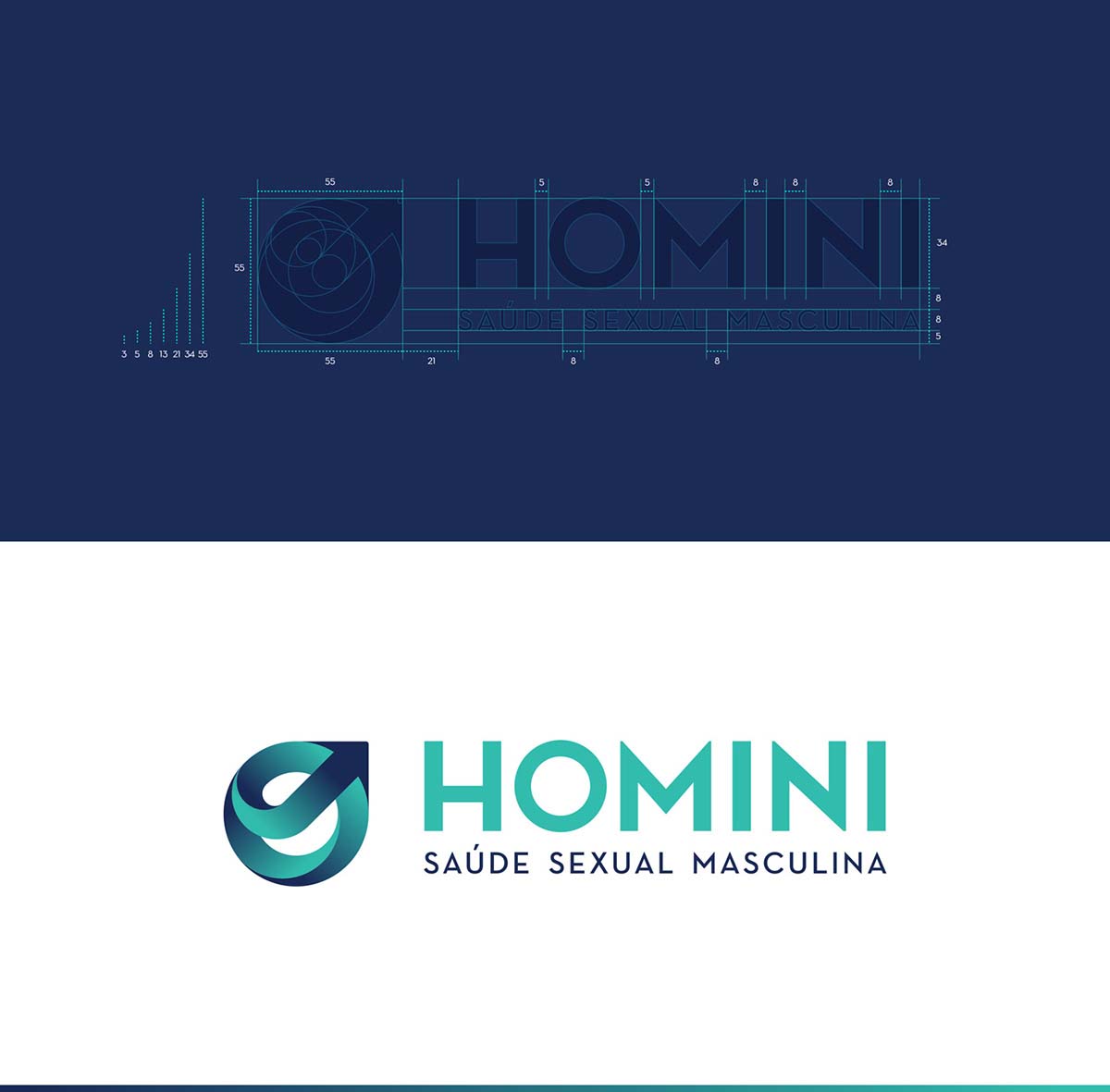  男性專科醫院標識logo設計-上海logo設計公司