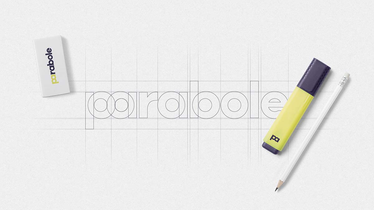 Parabole游戲公司企業VI形象設計“玩轉字母與望遠鏡”