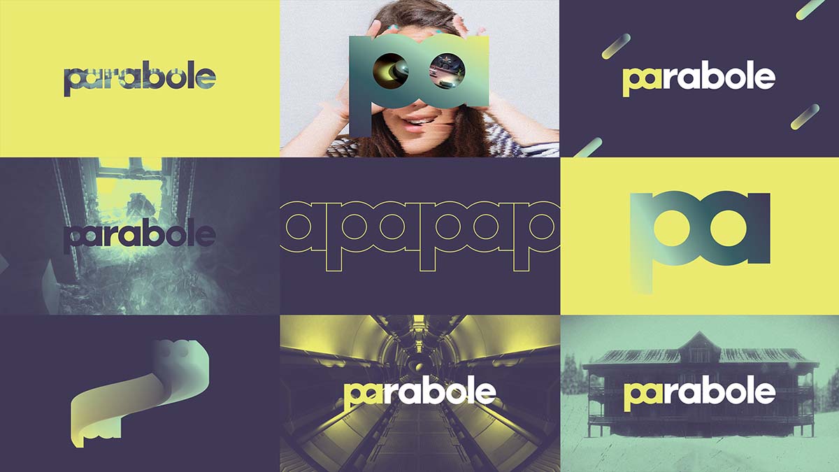 Parabole游戲公司企業VI形象設計“玩轉字母與望遠鏡”