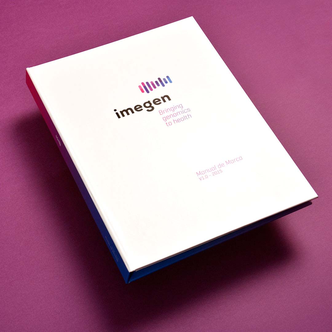 MEGEN人類遺傳學基因品牌標志設計VI設計