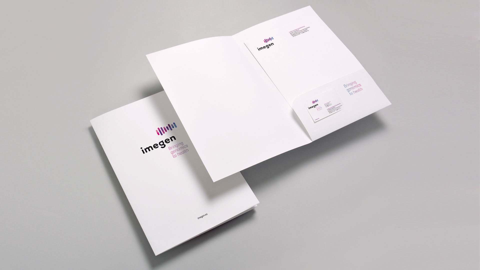 MEGEN人類遺傳學基因品牌標志設計VI設計品牌視覺形象設計