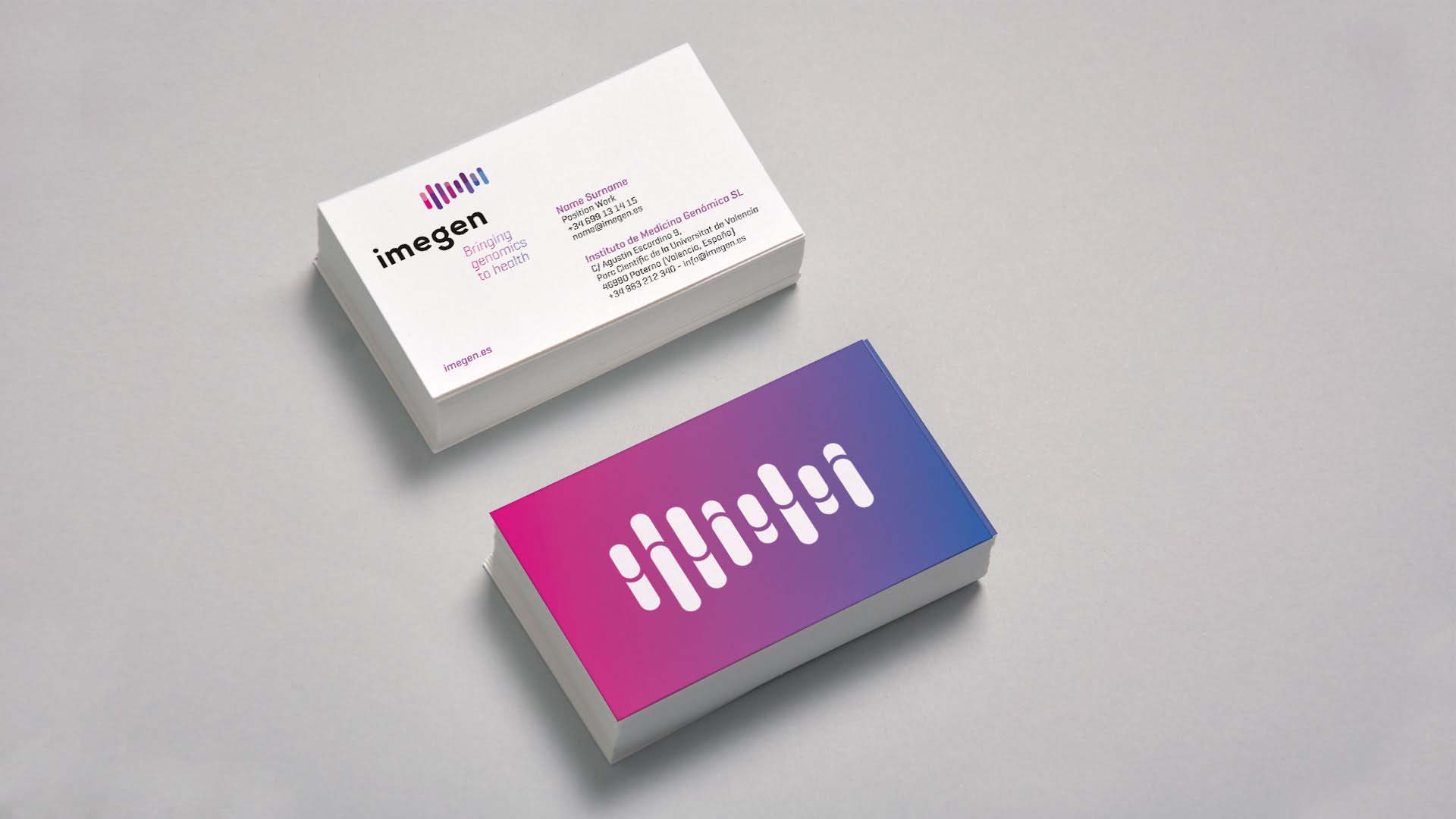 MEGEN人類遺傳學基因品牌標志設計VI設計品牌視覺形象設計