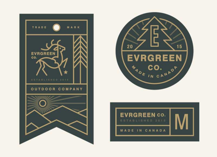 50個創(chuàng)意卓越服裝品牌標志設計靈感