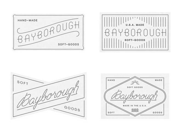 50個創(chuàng)意卓越服裝品牌標志設計靈感