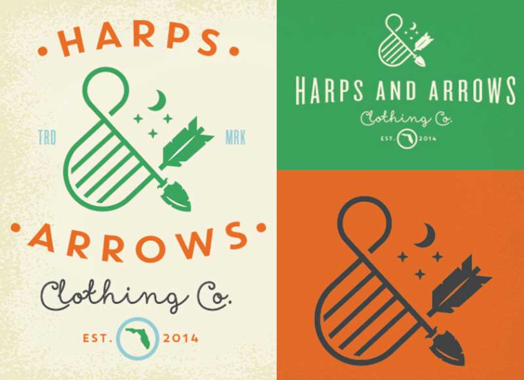 50個創(chuàng)意卓越服裝品牌標志設計靈感