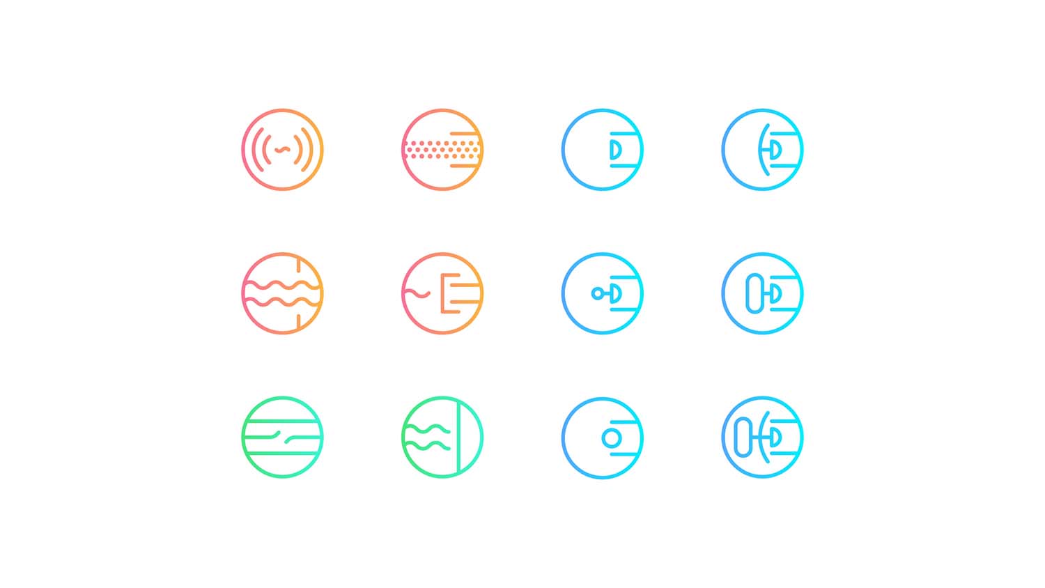Alexander 聽力訓練醫療機構品牌VI設計-極致簡潔線性設計
