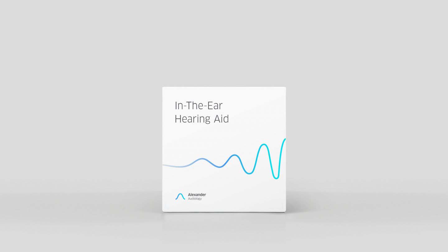 Alexander 聽力訓練醫療機構品牌VI設計-極致簡潔線性設計