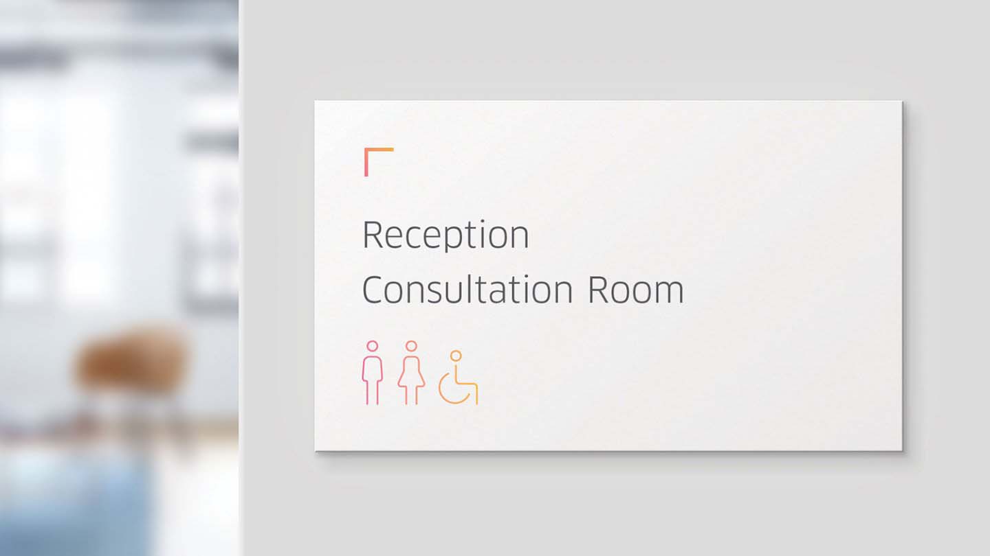 Alexander 聽力訓練醫療機構品牌VI設計-極致簡潔線性設計