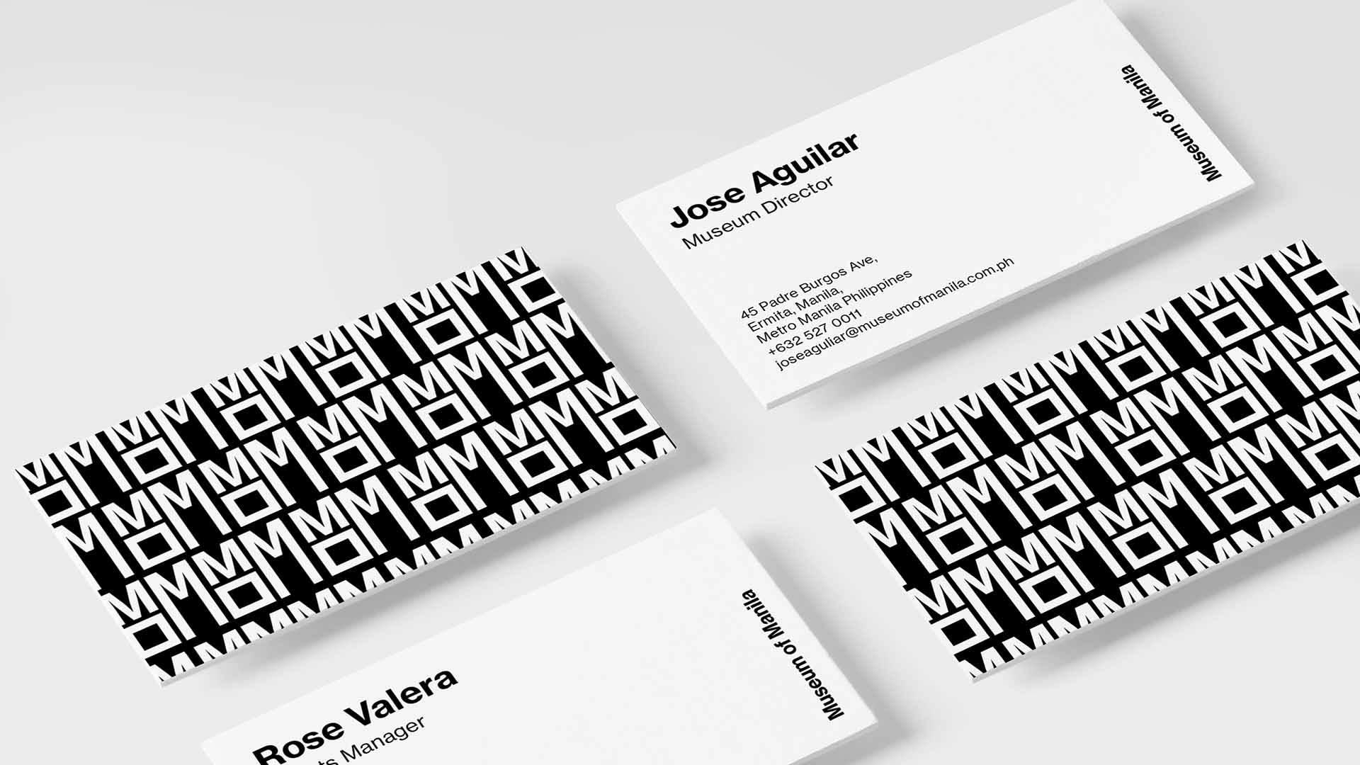 菲律賓馬尼拉博物館品牌視覺形象-VI設計-名片設計