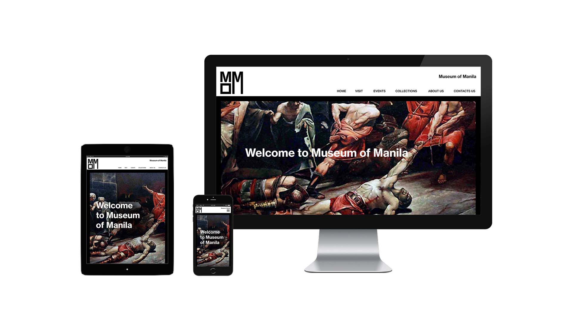 菲律賓馬尼拉博物館品牌視覺形象-VI設計-網站設計