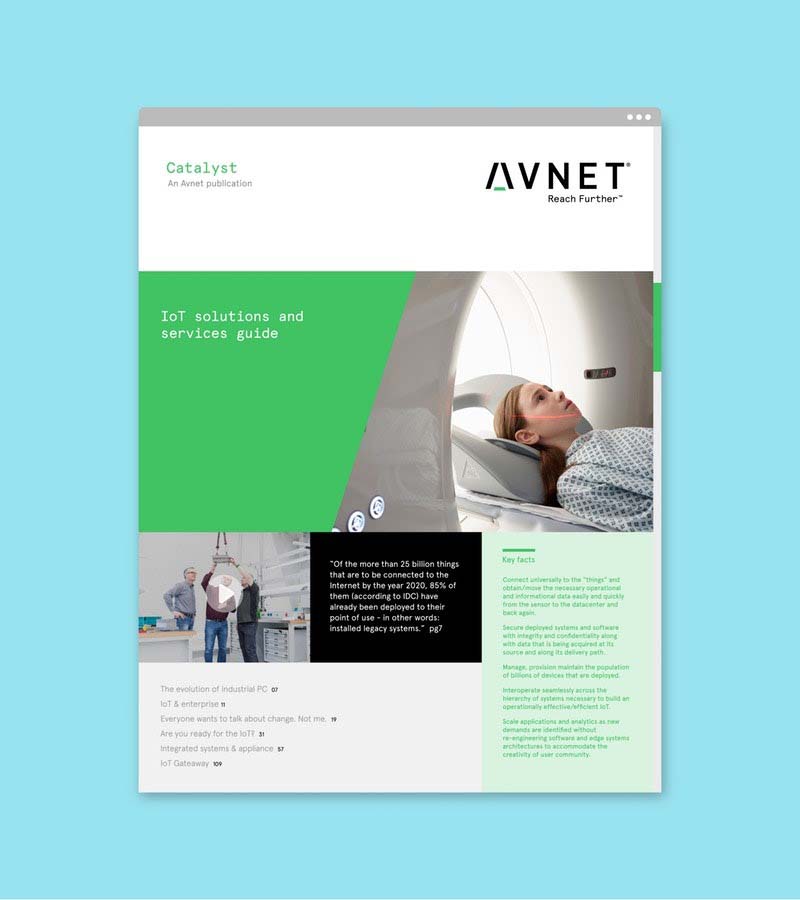 AVNET電子元件集團新品牌logo與視覺形象VI設計