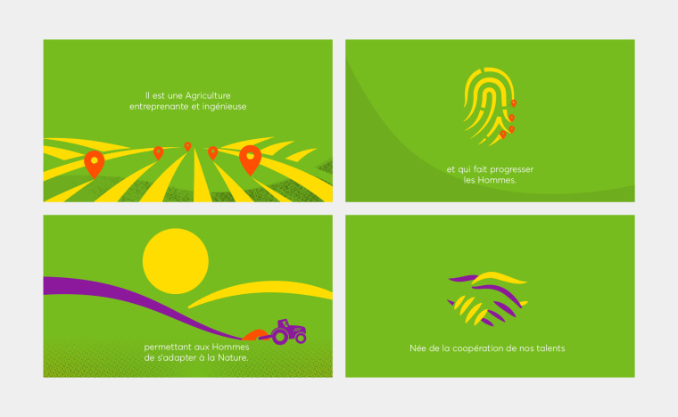 Be Api 法國精準農業合作組織品牌VI視覺識別設計標志設計