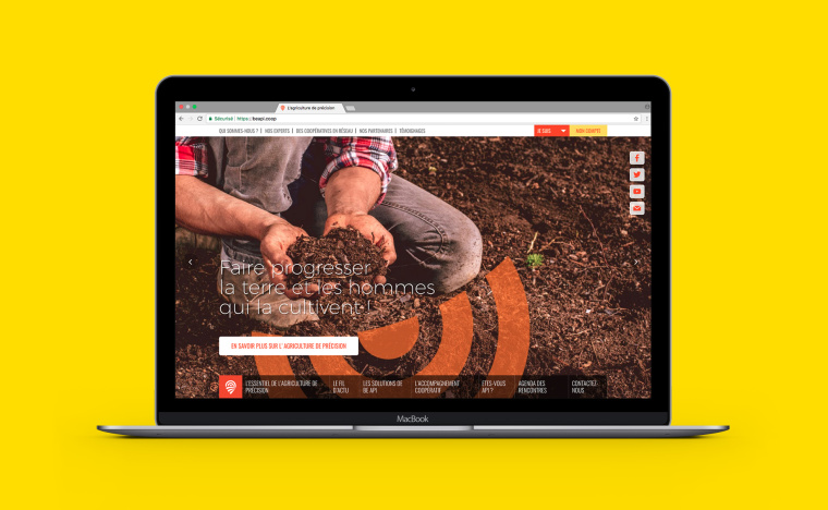 Be Api 法國精準農業合作組織品牌VI視覺識別設計標志設計