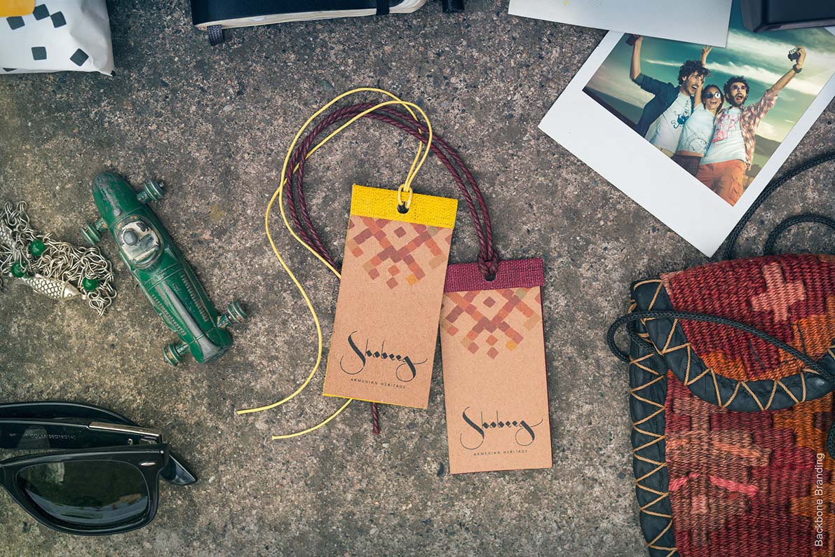 像素民族風格Shabeeg亞美尼亞服裝品牌視覺設計