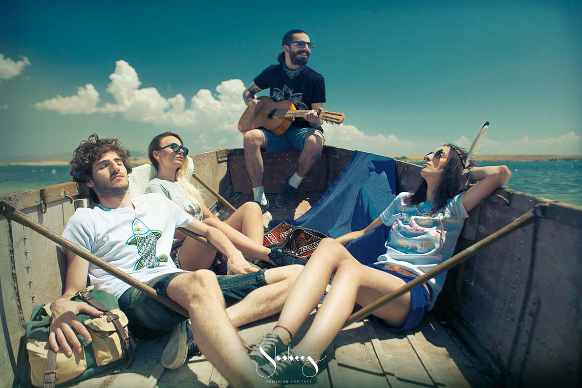 像素民族風格Shabeeg亞美尼亞服裝品牌視覺設計