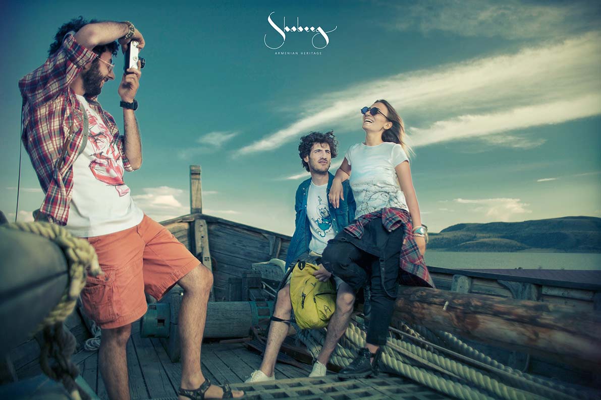 像素民族風格Shabeeg亞美尼亞服裝品牌視覺設計