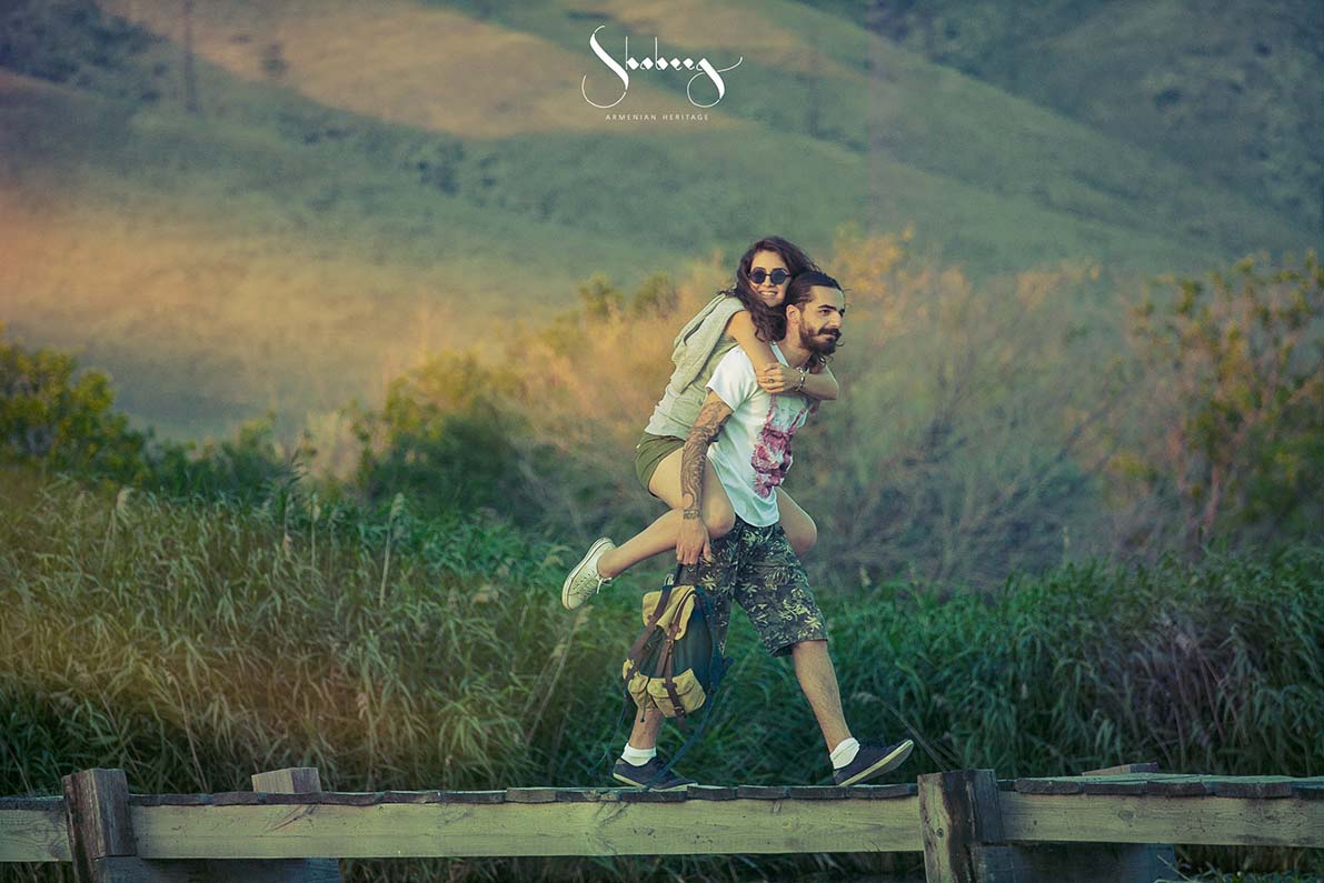 像素民族風格Shabeeg亞美尼亞服裝品牌視覺設計