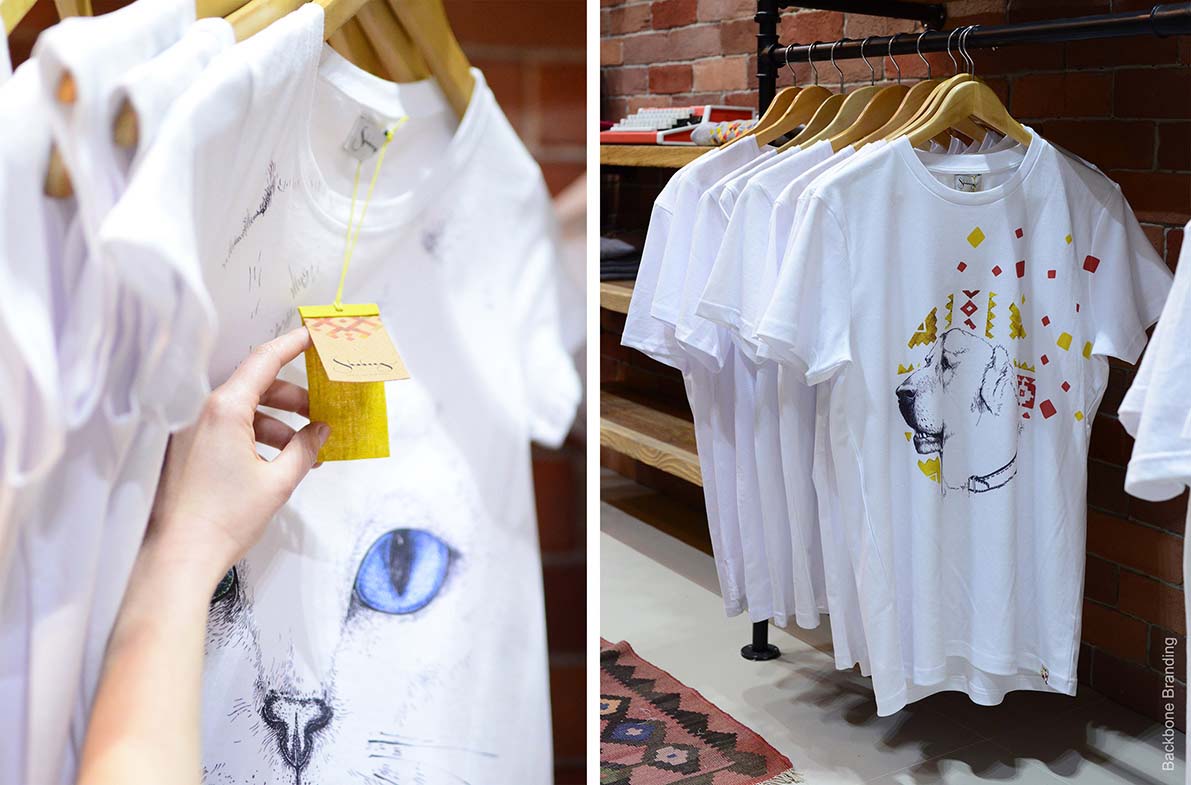 像素民族風格Shabeeg亞美尼亞服裝品牌視覺設計