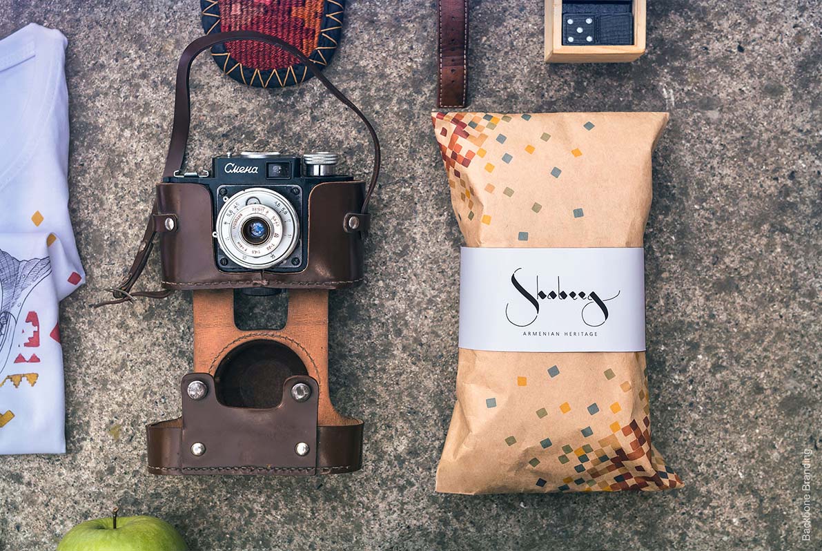 像素民族風格Shabeeg亞美尼亞服裝品牌視覺設計