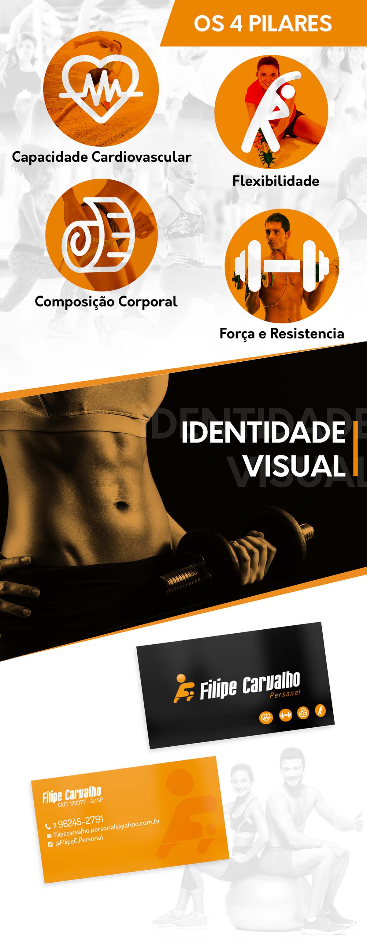 Filipe健身體育培訓(xùn)機(jī)構(gòu)品牌logo設(shè)計(jì)，源自跑步剪影與速度的符號(hào)