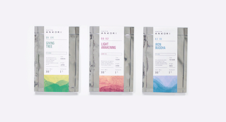 ANKORI茶葉包裝設計