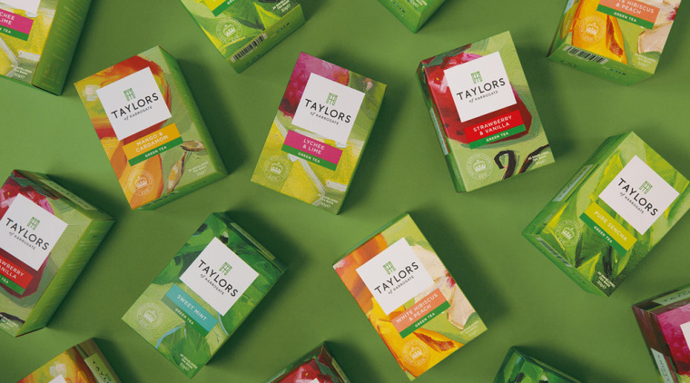 Taylors of Harrogate 邀請三位藝術家創作的茶葉包裝設計賞析