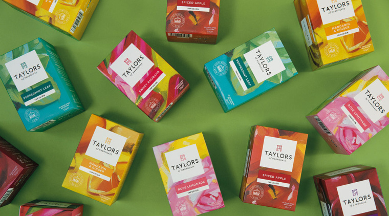 藝術(shù)家大衛(wèi)·貝茨的綠茶包裝設(shè)計(jì)作品