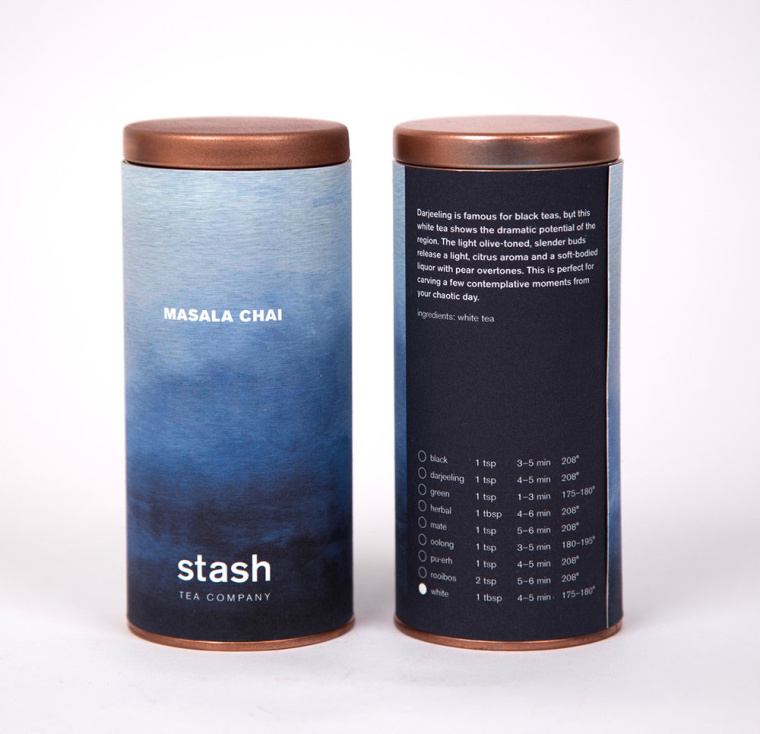 STASH TEA COMPANY茶葉包裝設計