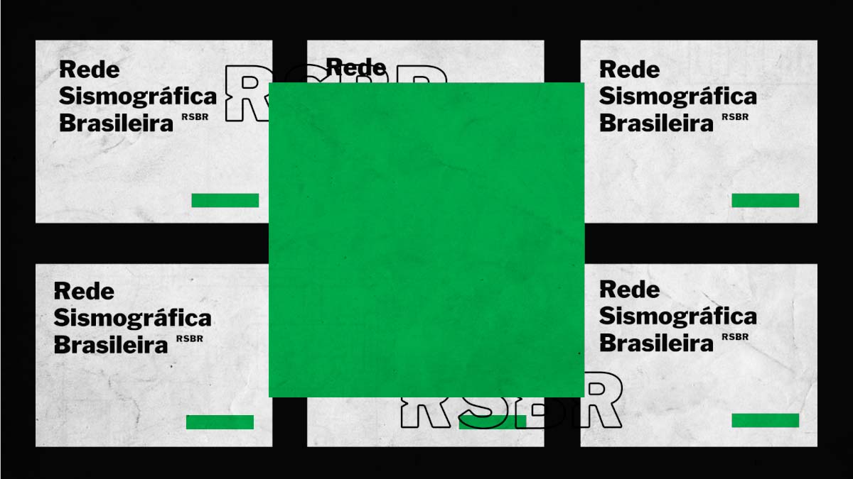 波浪線性風格標志設計VI設計- RSBR巴西地震網絡站品牌形象重塑