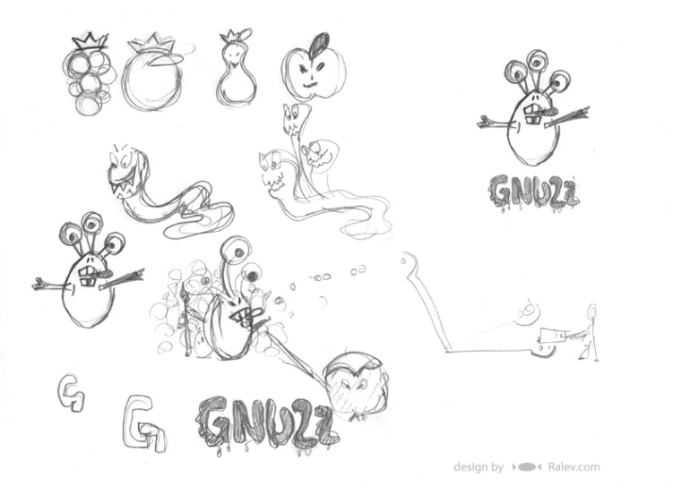 Juzz 有機蘋果果汁品牌插畫設計-上海品牌設計公司