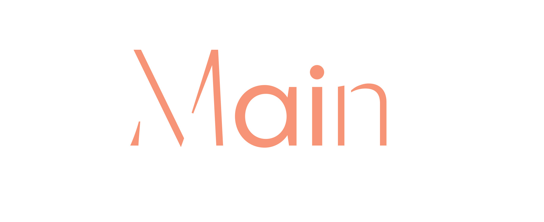 靈活多變簡約logo設計VI設計-洛杉磯博物館The Main更新品牌形象