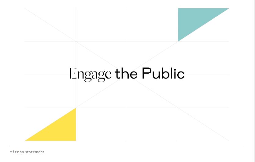 靈活多變簡約logo設計VI設計-洛杉磯博物館The Main更新品牌形象