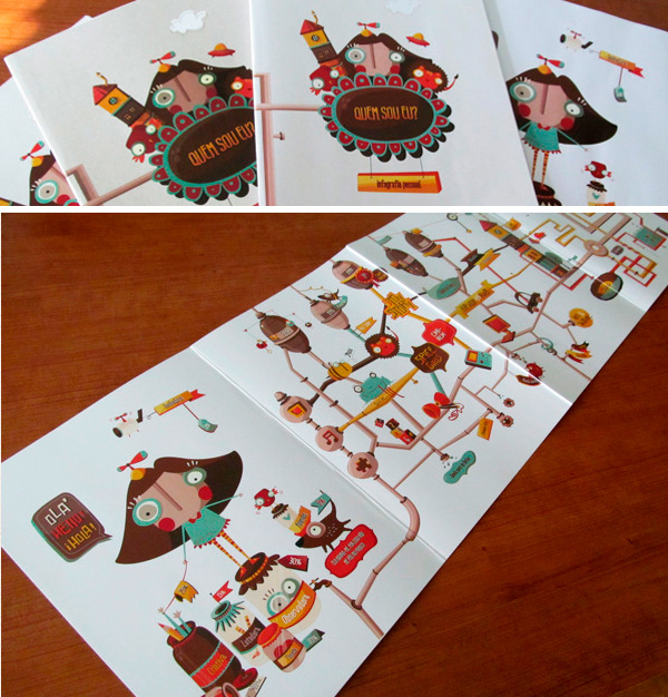 上海畫冊設計公司分享：13個折疊的宣傳冊設計宣傳折頁設計創意案例