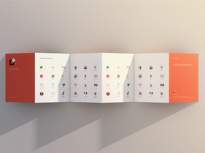 上海畫冊設計公司分享：13個折疊的宣傳冊設計宣傳折頁設計創意案例