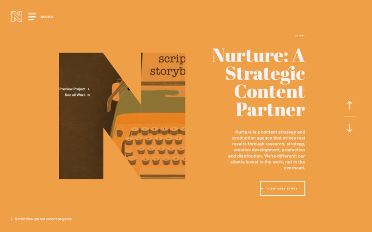 2018年激動人心的平面設計趨勢- 大膽的排版