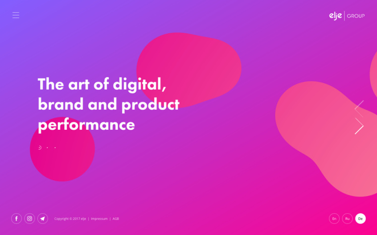 2018年激動人心的平面設計趨勢-漸變（我們也稱之為顏色轉換）