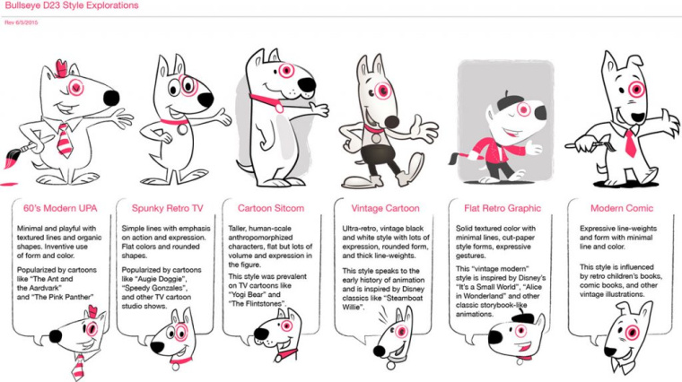 8個最新吉祥物設計營銷趨勢-Josh Ellingson——目標狗插圖