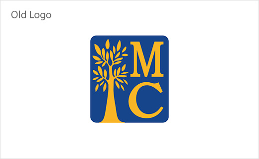 默塞德大學(xué)學(xué)院推出新的“樹形”logo設(shè)計-舊的logo