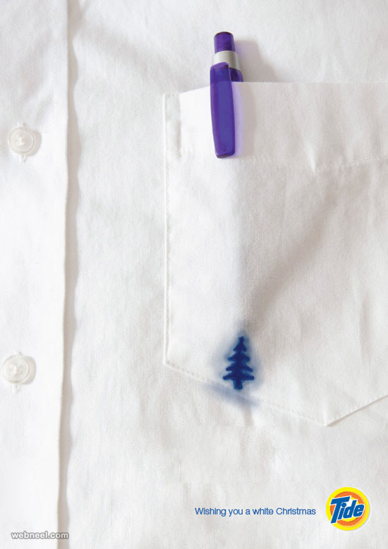 50張最佳圣誕節平面創意廣告佳作-上海廣告設計公司