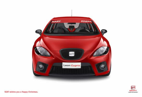 50張最佳圣誕節平面創意廣告佳作-上海廣告設計公司