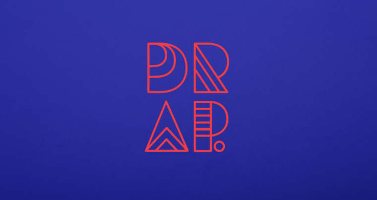 Drap廣告公司VI設計/公司視覺識別VI形象設計，極具吸引力的配色與線條插畫