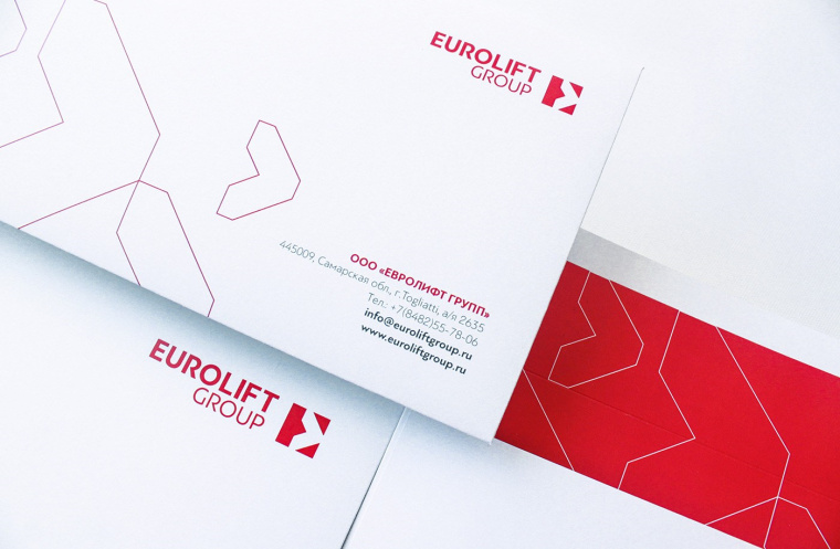 醒目紅色起重載重設備工業公司LOGO設計企業VI設計-logo設計VI設計公司