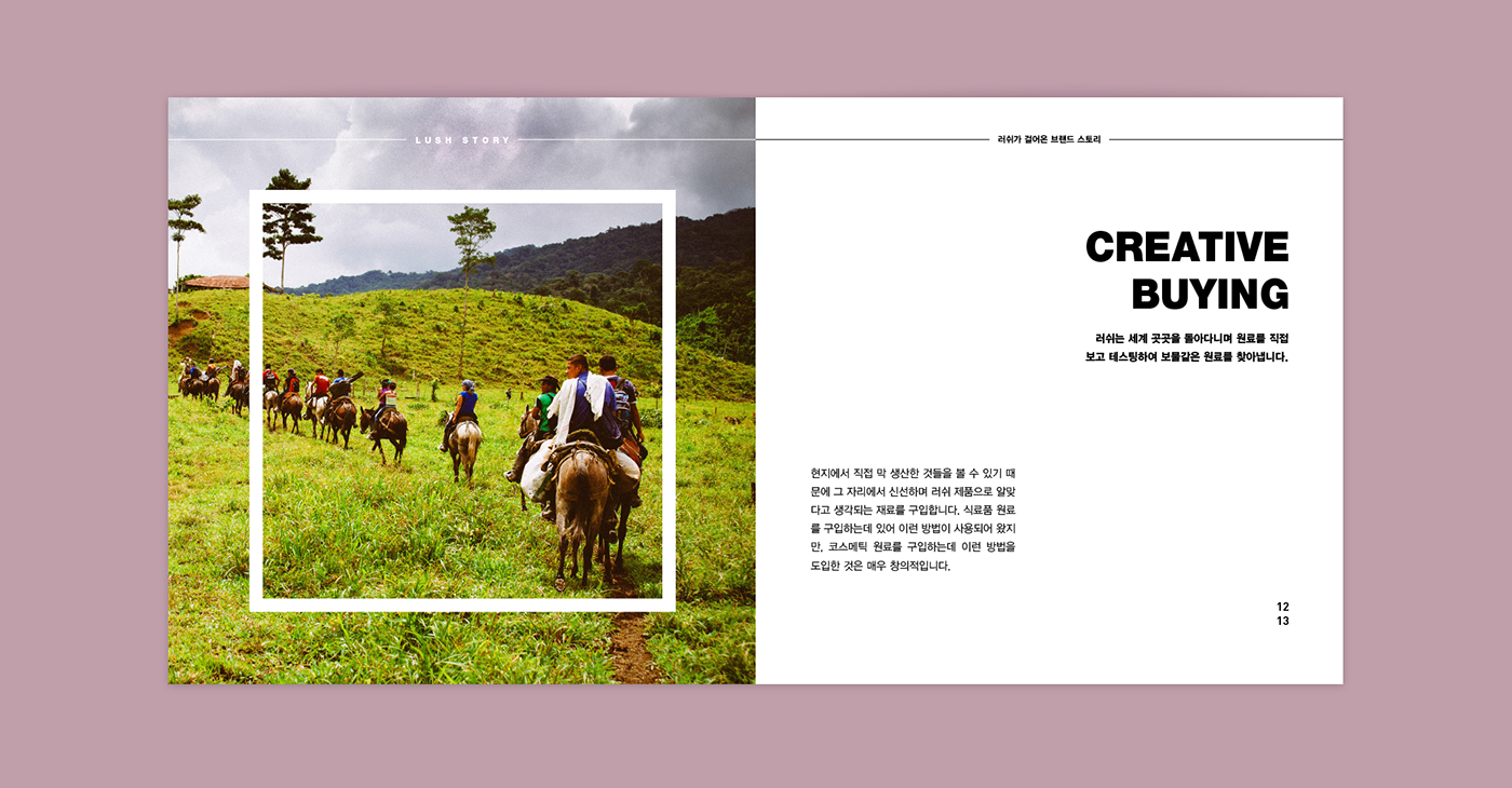 “方形”元素LUSH 糕點罐頭美食學校畫冊設計－上海畫冊設計公司