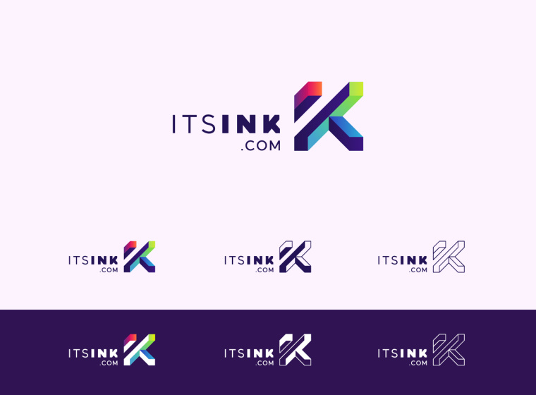 ITSINK 時尚電商網站logo設計－上海logo設計公司