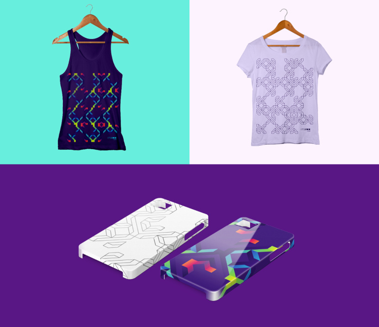 ITSINK 時尚電商網站品牌vi形象識別設計－上海vi設計公司