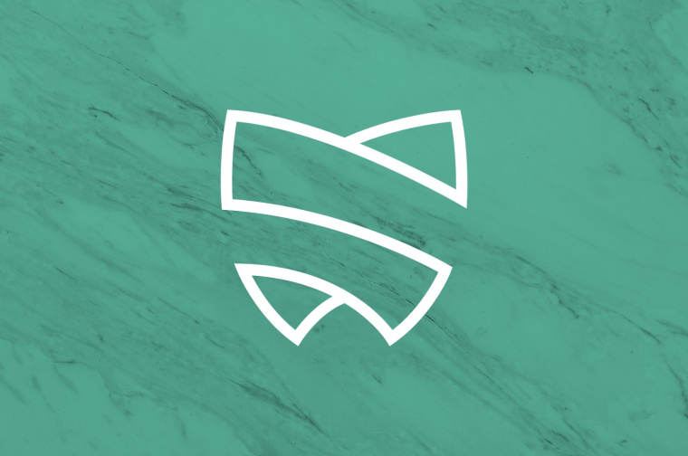 上海標志設計公司-抽象線條 Santino Lisi 牙醫品牌標志設計