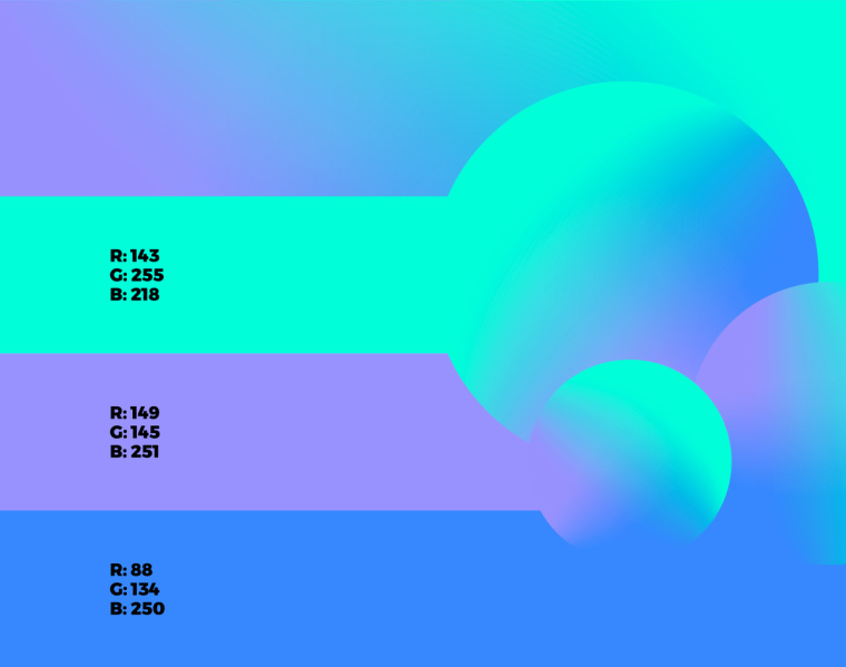 Tunearound 音樂APP品牌logo設計-圓形+聲波+音符
