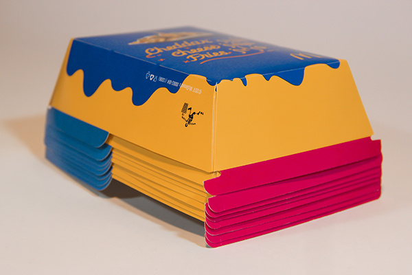 麥當(dāng)勞漢堡薯?xiàng)l奶酪外賣食品套餐包裝設(shè)計(jì)-上海包裝設(shè)計(jì)公司